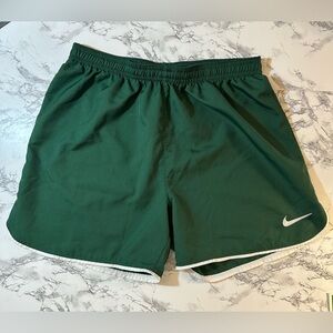 Vintage Nike Dark Green Athletic Shorts